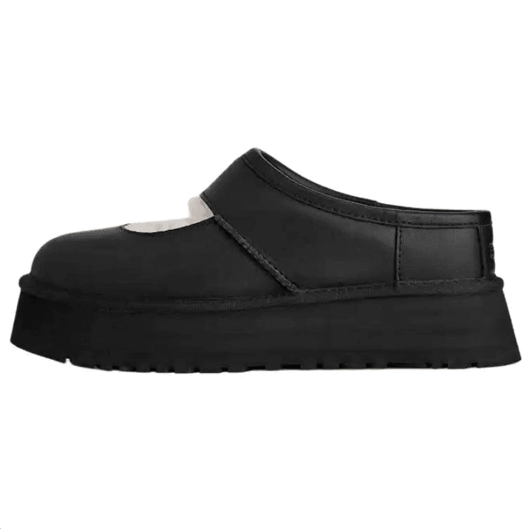 Сандалии UGG Bea Mary Jane ЭВА Устойчивые к истиранию Закрытые тапочки Женские Черные - изображение 1