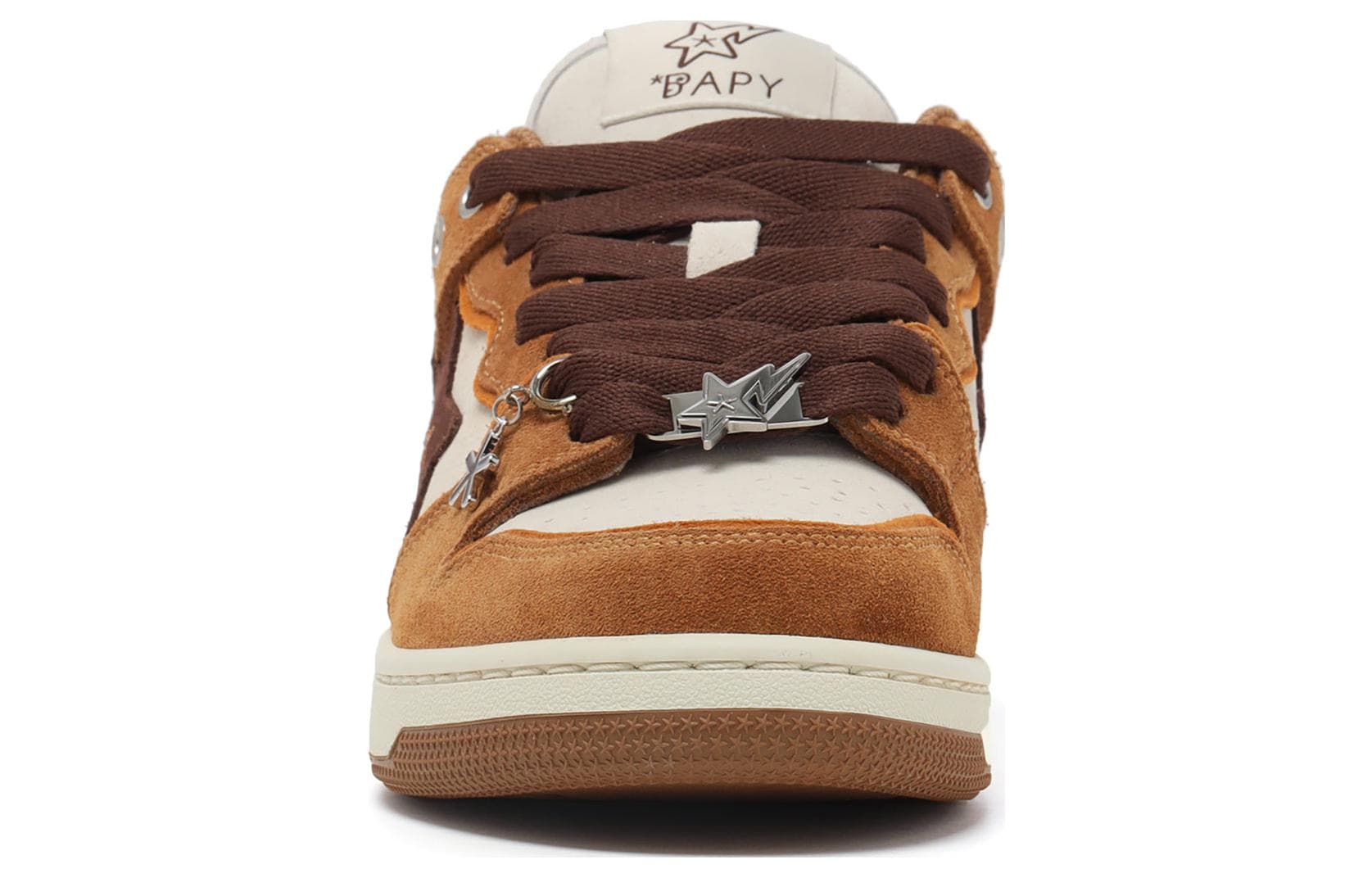 Кроссовки BAPY x A BATHING APE STA Brown - изображение 3