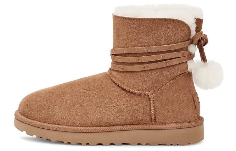 Ботинки зимние UGG Mini Bailey Bow Pom - изображение 1