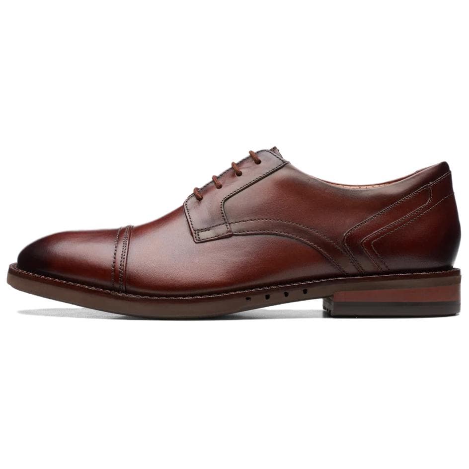 Clarks Un Hugh Cap Туфли Мужские Коричневые - изображение 1