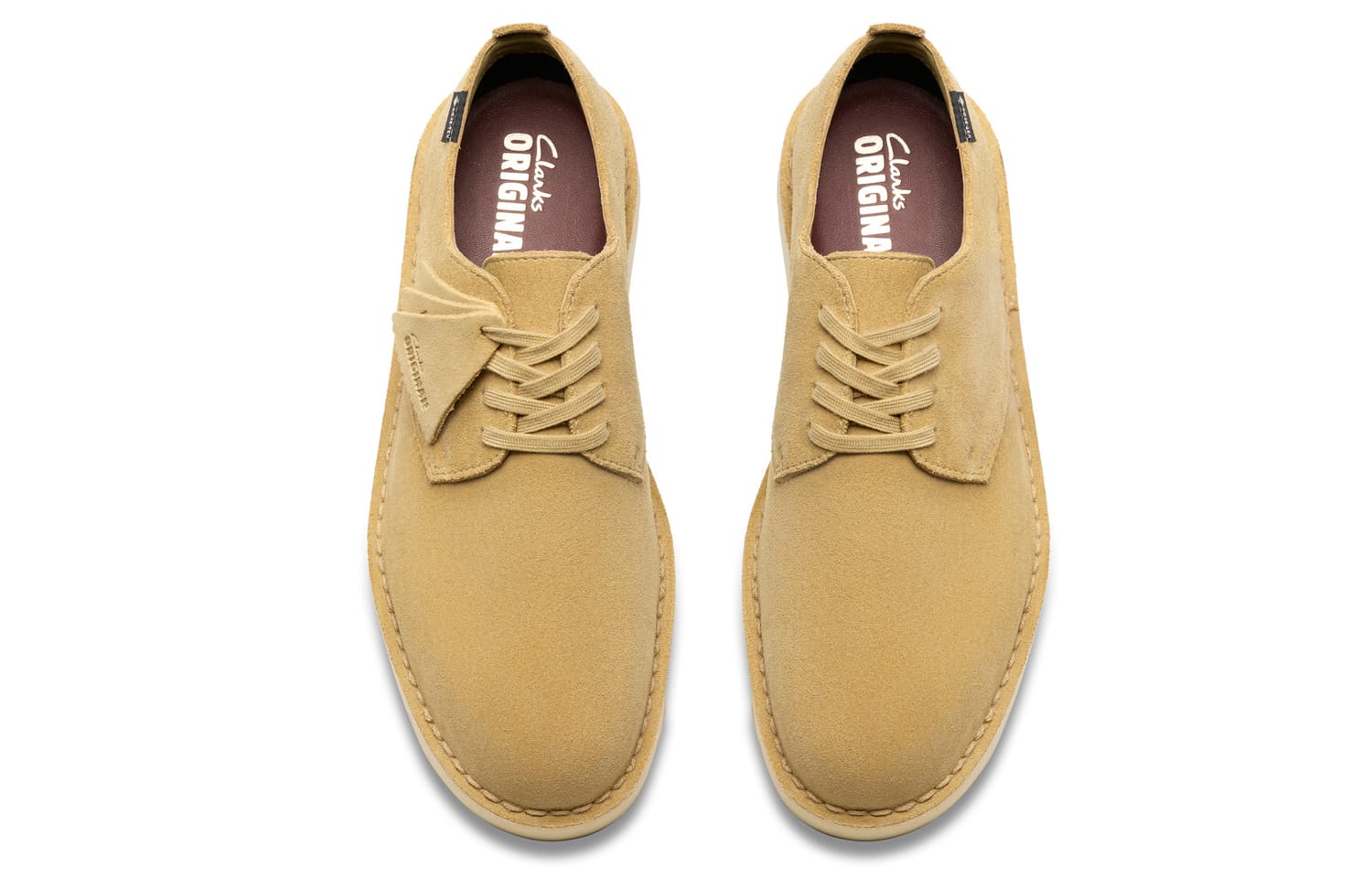 Ботинки Clarks Повседневная обувь Мужская Желтая - изображение 3