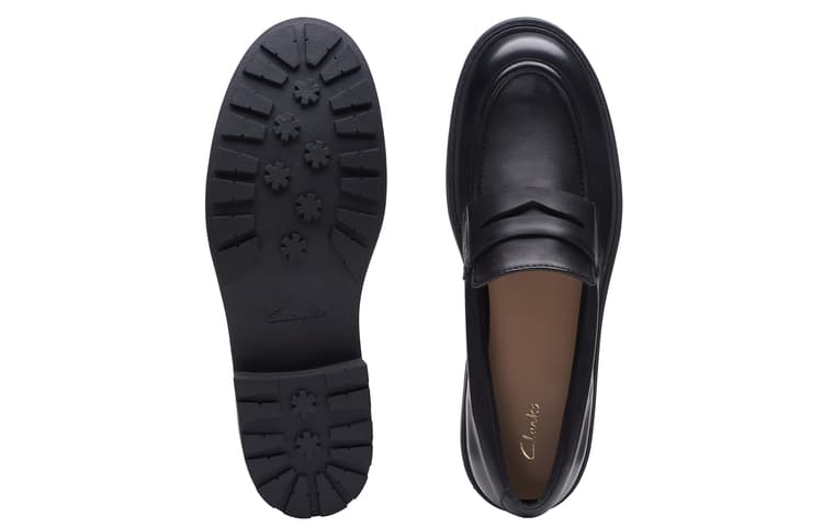 Тапочки Clarks Oury Collection Повседневная обувь Женская Черная - изображение 3