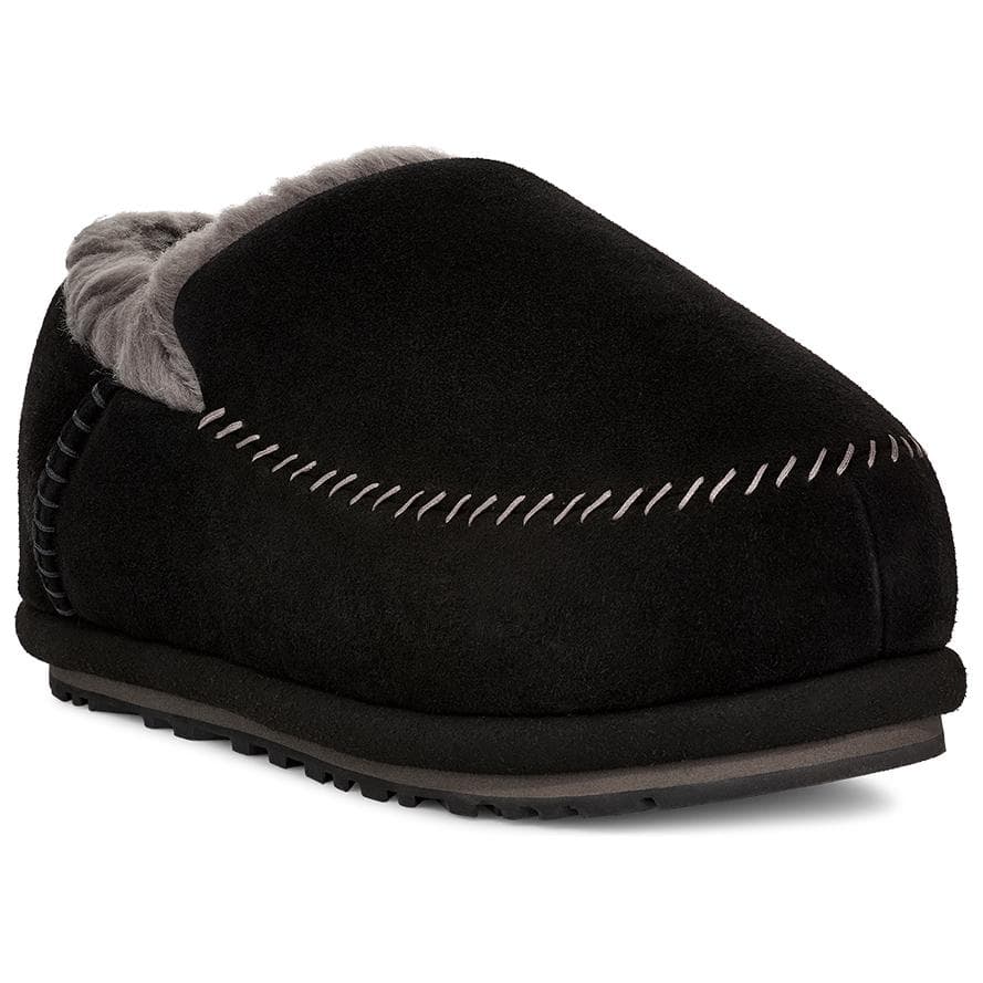 Кроссовки UGG Sheepskin Низкий Топ Повседневная Обувь Мужская Черная - изображение 3
