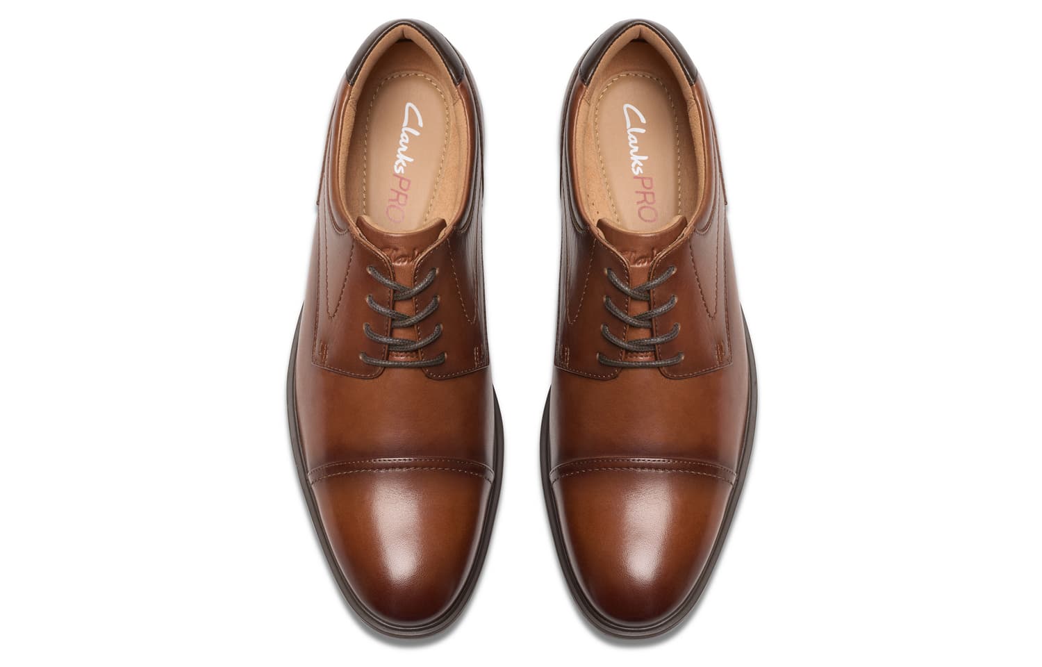CLARKS Туфли Мужской Светло-коричневый - изображение 3