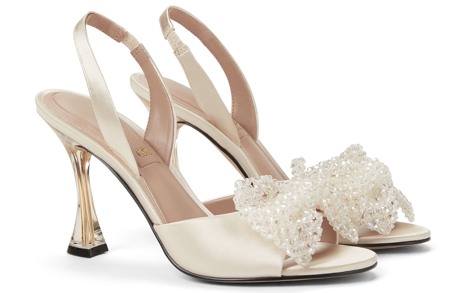 Шлёпанцы CHARLESKEITH ck 9.3cm SilverChampagne - изображение 2