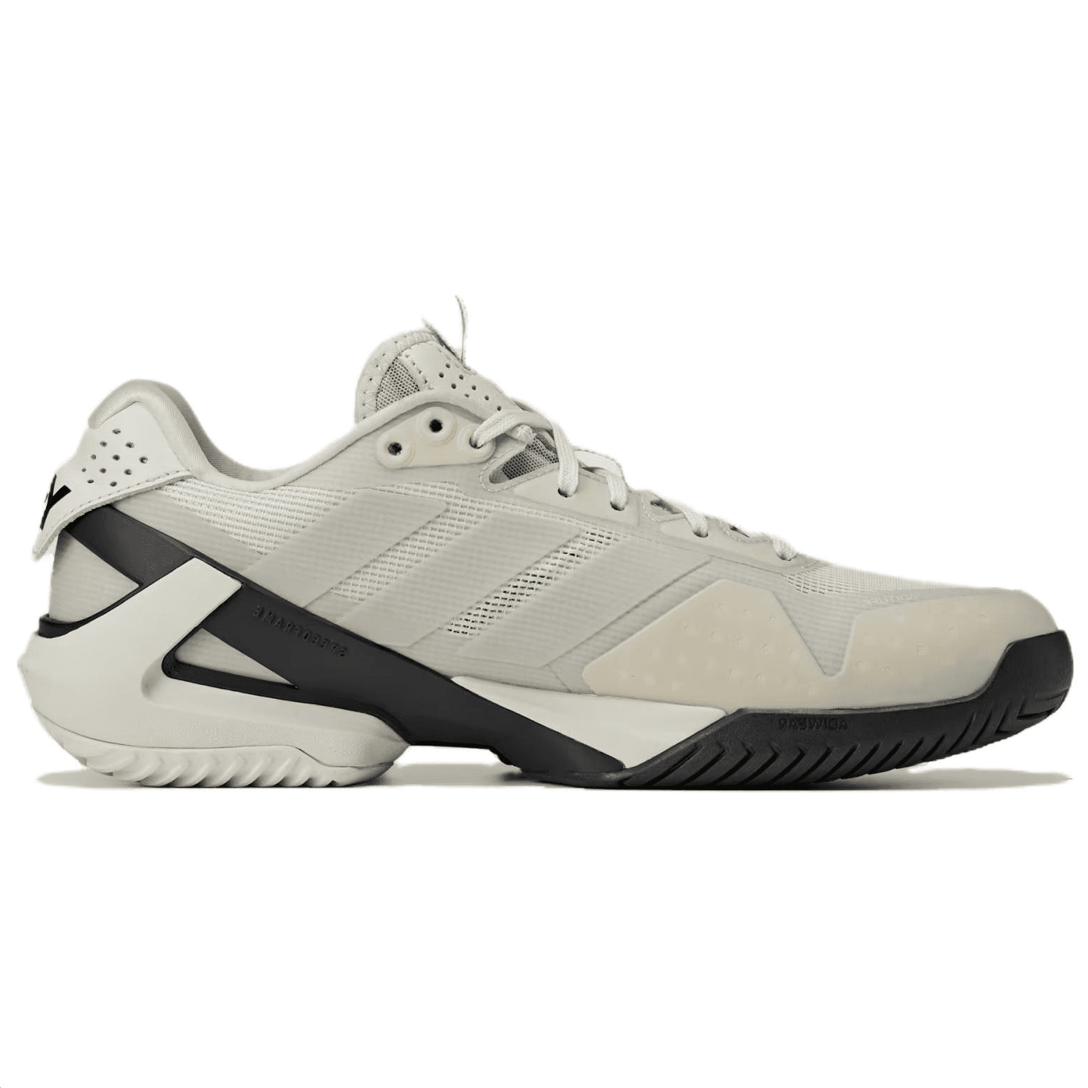 Кроссовки для тенниса Y-3 Adizero Ubersonic 5 Модные повседневные теннисные кроссовки для женщин серо-белый - изображение 2