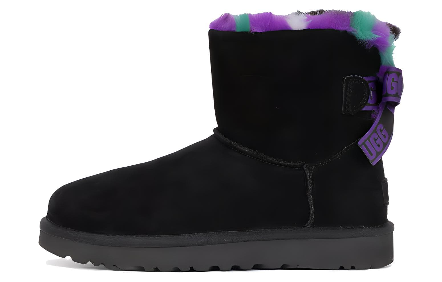 Ботинки зимние UGG Сноубутсы Черные Женские - изображение 1