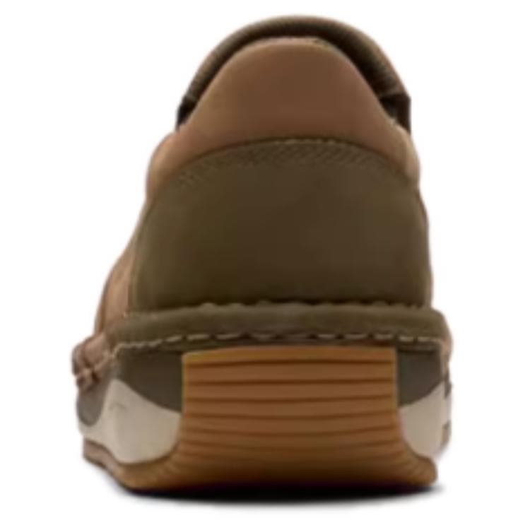 Кроссовки Clarks Коровья кожа Низкий топ Повседневная обувь Мужская Коричневый - изображение 4
