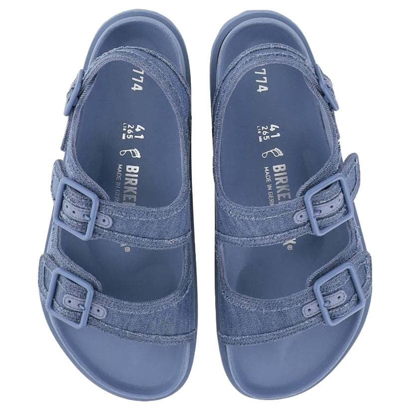 Сандалии с ремешком Birkenstock Пляжные сандалии Мужские Синие - изображение 4