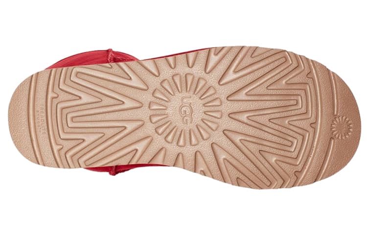 Ботинки зимние UGG Classic Short Red - изображение 6