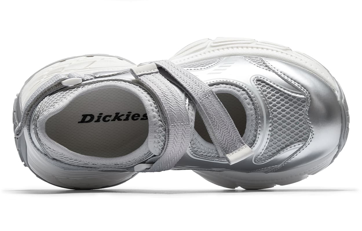 Кроссовки Dickies Толстая подошва Женские Кроссовки Серебристо-Серые - изображение 3