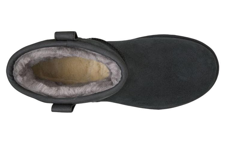 Ботинки зимние UGG Classic Mini Stitch Black - изображение 3