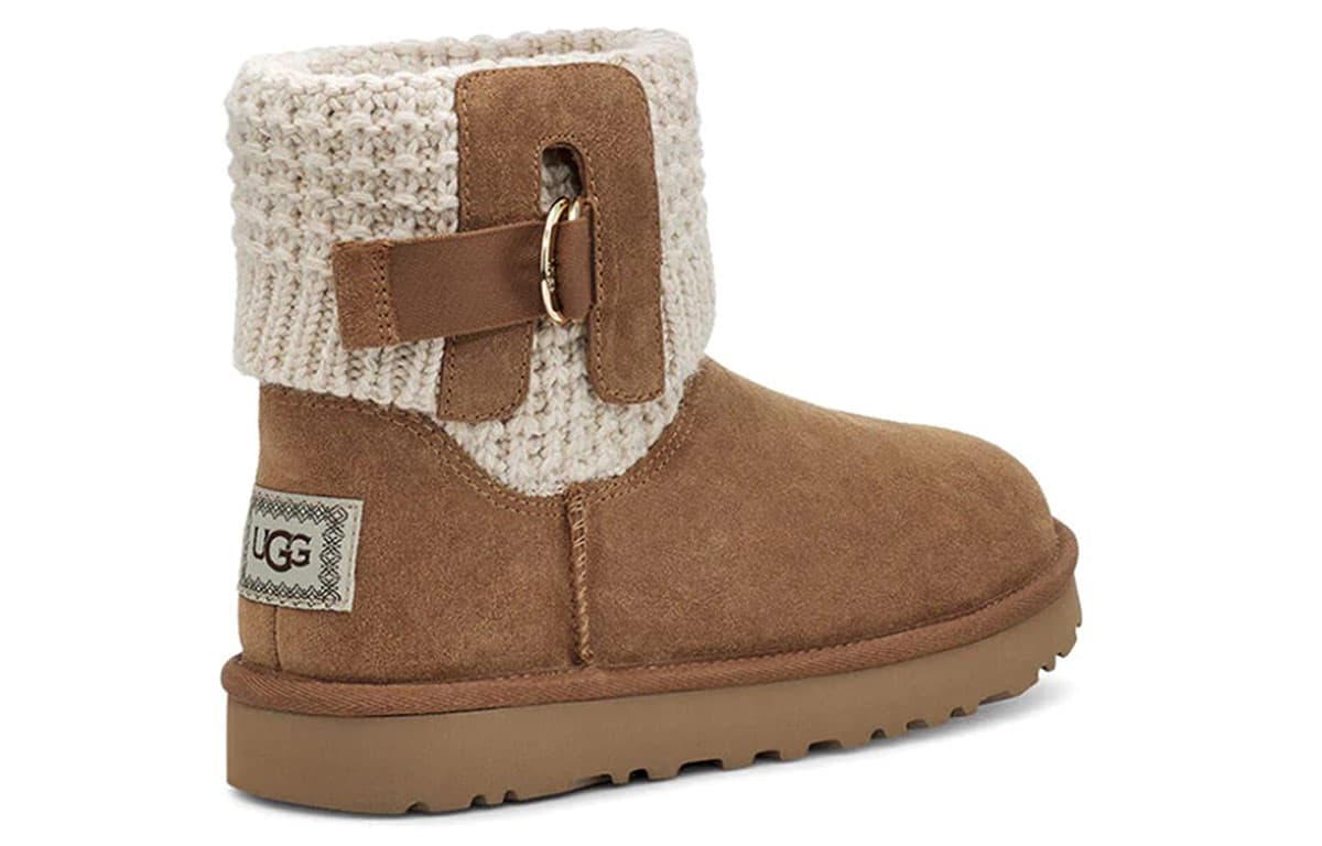 Ботинки зимние UGG Classic Solene Mini Chestnut - изображение 4