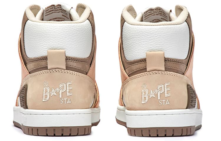 Кроссовки A BATHING APE STA 93 High Brown - изображение 3