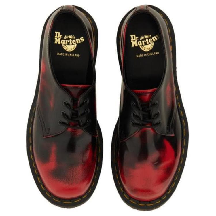 Ботинки Dr.Martens 1461 BEX Rub OFF LU Кожа Повседневная обувь Мужская Черная - изображение 5