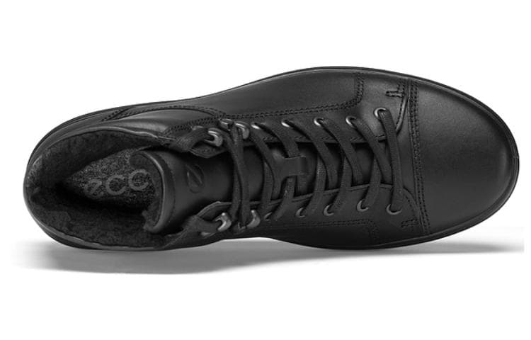 Кроссовки Ecco Soft 7 High Top Black - изображение 4