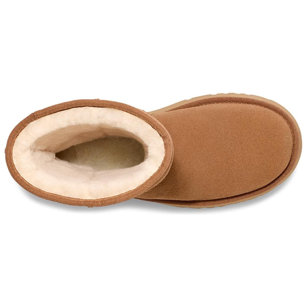 Сапоги UGG Спилок Коровья Кожа Женские Ботильоны Каштанового Цвета - изображение 5