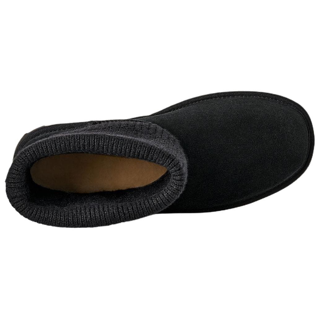 Ботинки челси UGG Classic Novelty Спилок Коровья Кожа Короткий Челси Женский Черный - изображение 5