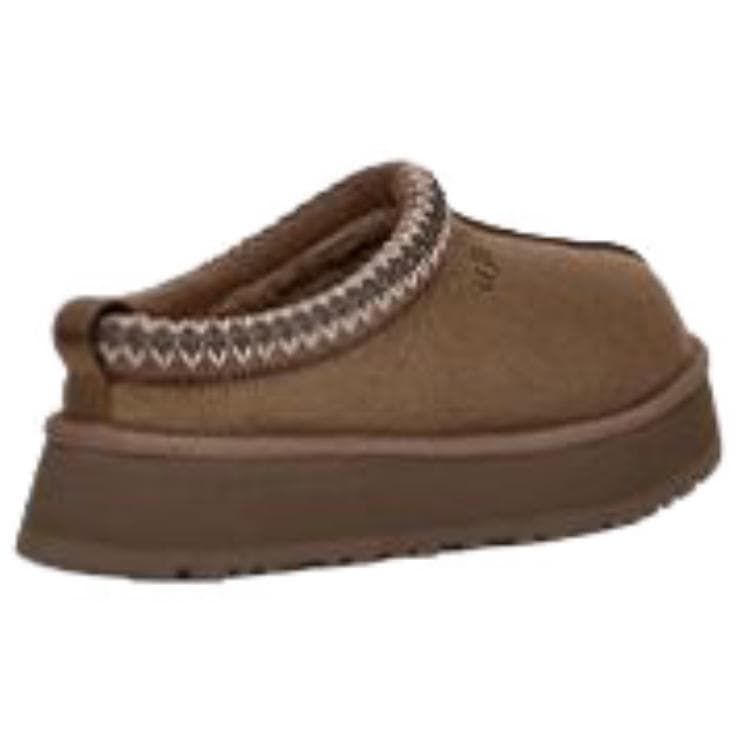 Кроссовки UGG Tazz Корова Спилок Универсальная Противоскользящая Низкая Повседневная Обувь Женская Ореховый - изображение 3