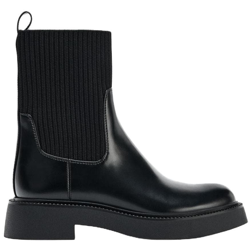 Сапоги ZARA PU 4.5cm - изображение 2