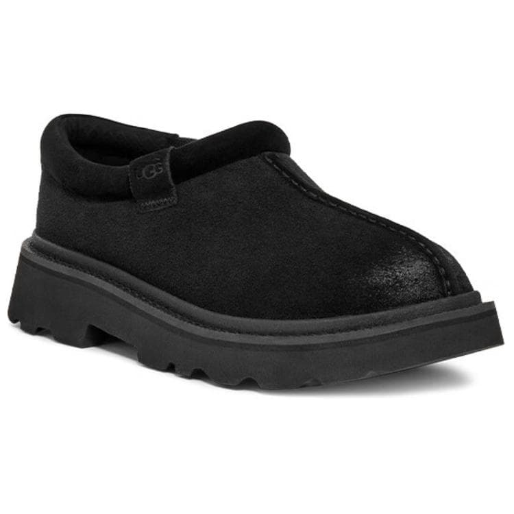 Кроссовки UGG Tasman Lug Спилок Коровья Кожа Низкий Топ Повседневная Обувь Мужская Черная - изображение 3