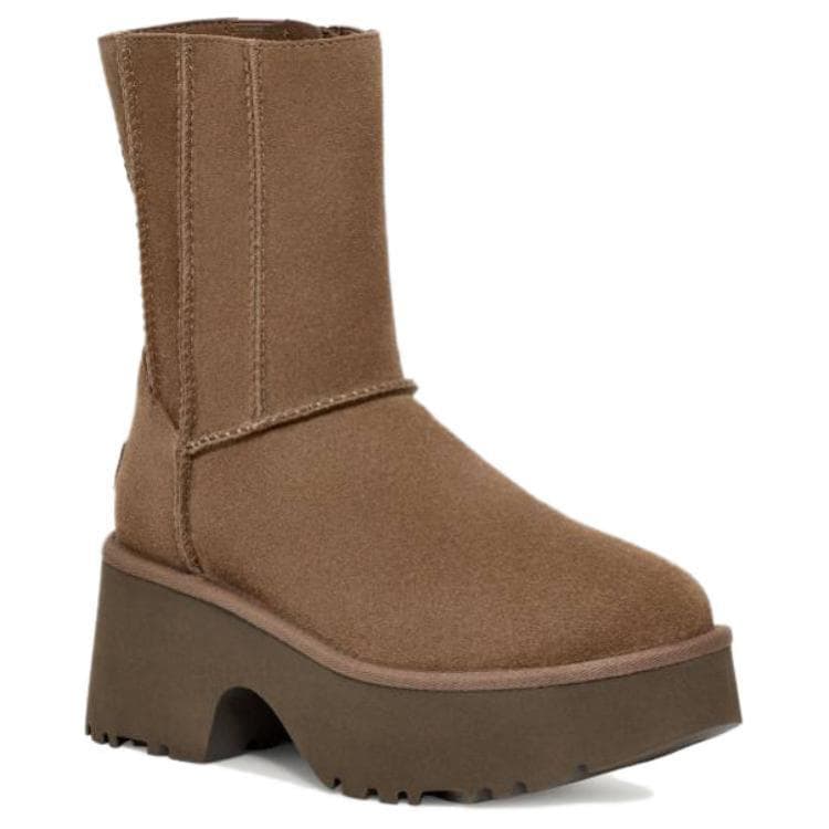 Ботинки зимние UGG Устойчивый к истиранию с амортизацией с флисовой подкладкой удобный минималистский сноубутсы средней длины - изображение 3