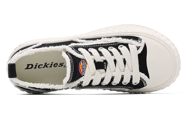 Кеды Dickies Низкие кеды из холста для скейтбординга Женские Черные - изображение 3