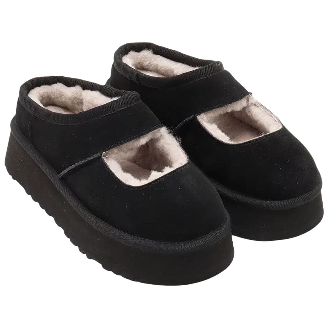 Сандалии UGG Без специальных функций Закрытые тапочки Женские Черные - изображение 3