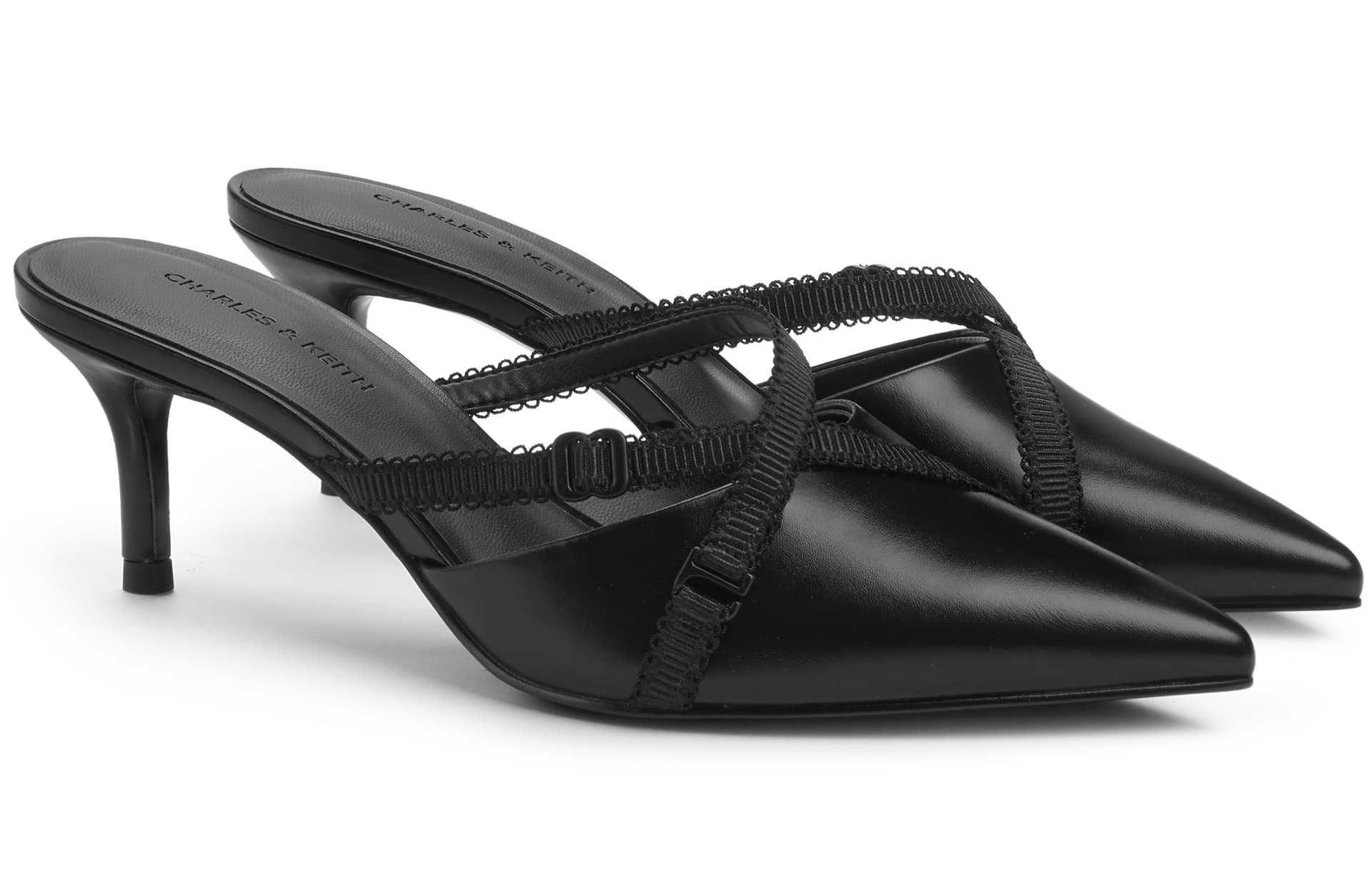 Сандалии CHARLESKEITH ck 6.3cm SilverNudeBlack - изображение 2