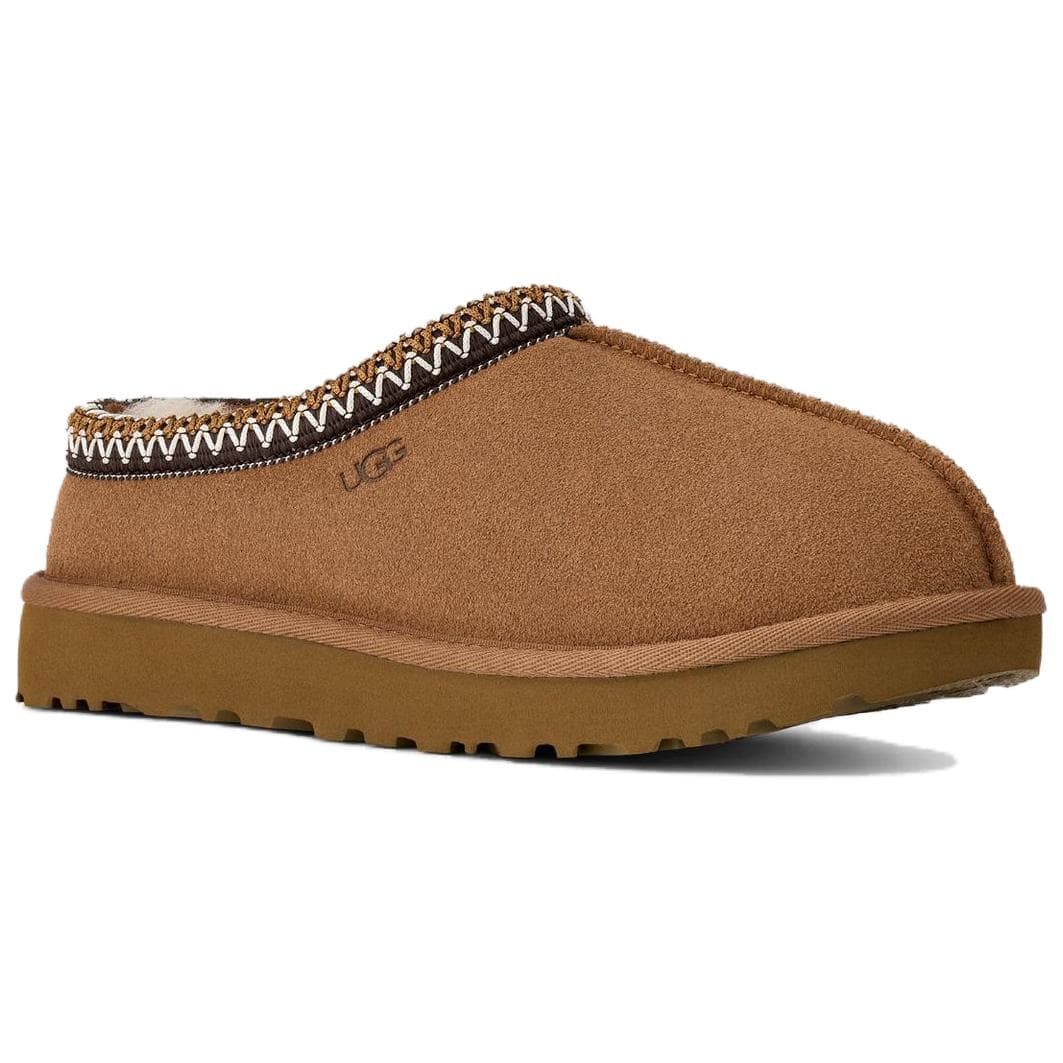 Сандалии UGG Tasman II Коммутирование Удобные Универсальные Флисовые Подкладочные Мюли ЭВА Домашние Тапочки Женские Каштановые - изображение 3