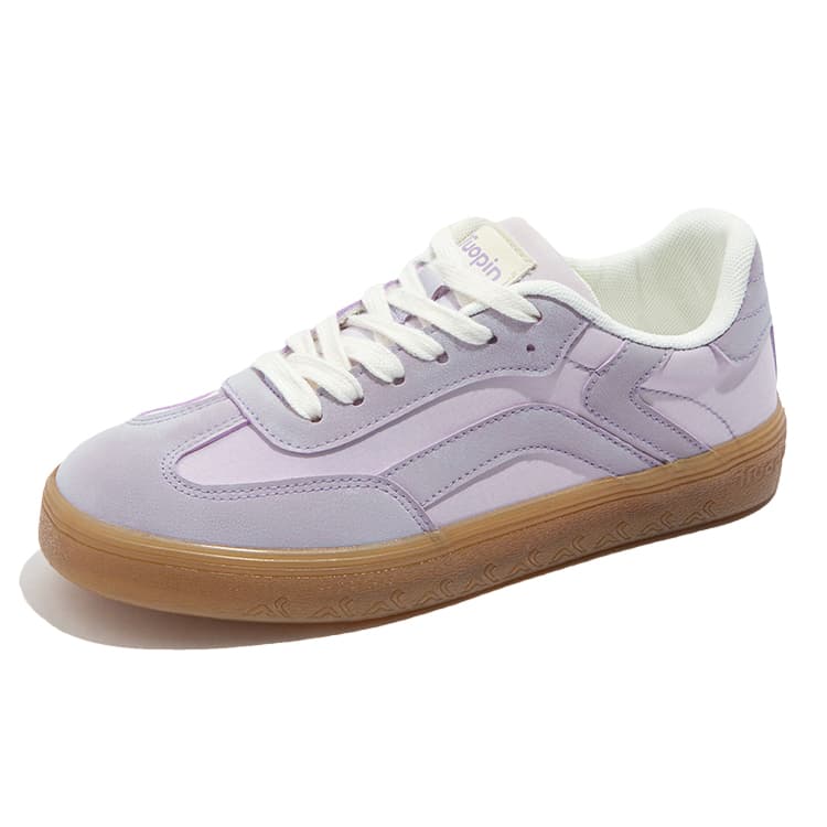 Кроссовки TUOPIN Pai Shoes Low Топ Немецкие армейские кроссовки Женские Фиолетовый - изображение 2