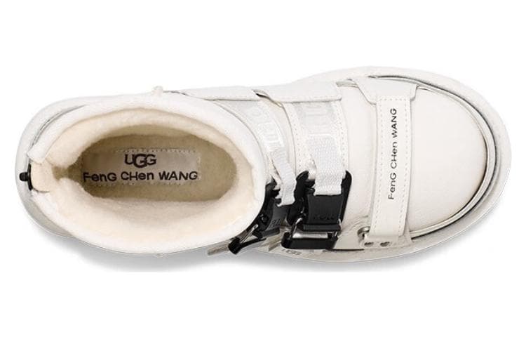 Ботинки зимние FENG CHEN WANG x UGG 2-in-1 Slippers Short Snow Boots White - изображение 4