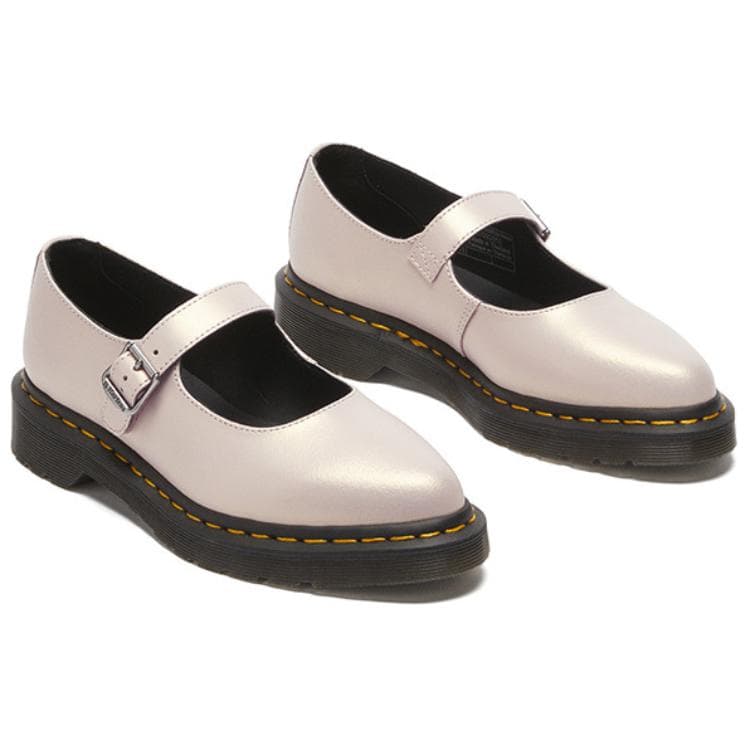 Dr.Martens Elphie MJ Спилок Коровья Кожа Мэри Джейн Женские Розовое Золото - изображение 2