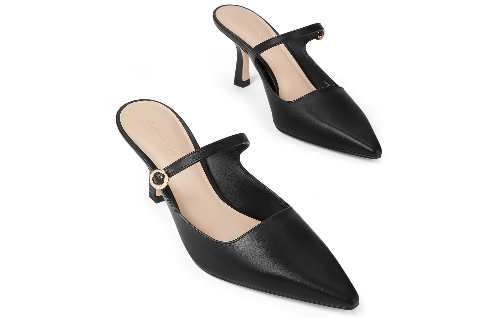 Сандалии CHARLESKEITH ck PU 7.5cm NudeBlack - изображение 3