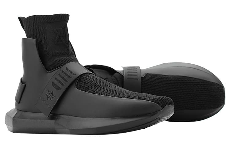 Кроссовки NORVINCY High-Top Sneakers Black - изображение 2