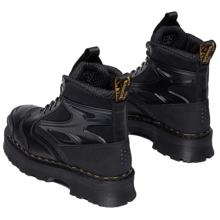 Ботинки Dr.Martens 14XX EXOSHIELD XX01 Кожа Лаконичная Мода Короткие Армейские Ботинки Унисекс Черные - изображение 4