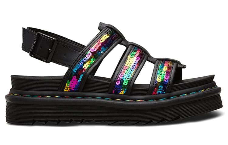 Шлёпанцы Dr.Martens Yelena Sequin - изображение 2