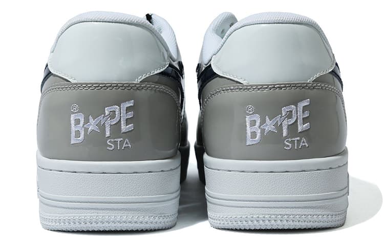 Кроссовки A BATHING APE STA Low White Grey - изображение 3