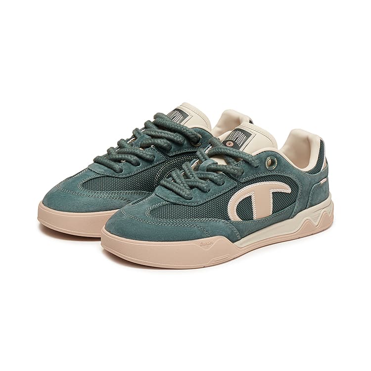 Кроссовки Champion Low Top Скейтборд Обувь Женская Темно-зеленый Мох Тост Коричневый - изображение 3