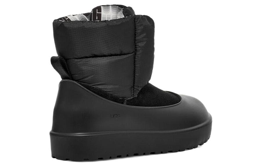 Сапоги UGG Classic Waterproof Short Boots Black - изображение 5