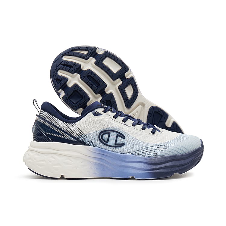 Кроссовки для бега Champion Support Low Top Беговые кроссовки Мужские Молочно-белый Морской синий - изображение 4