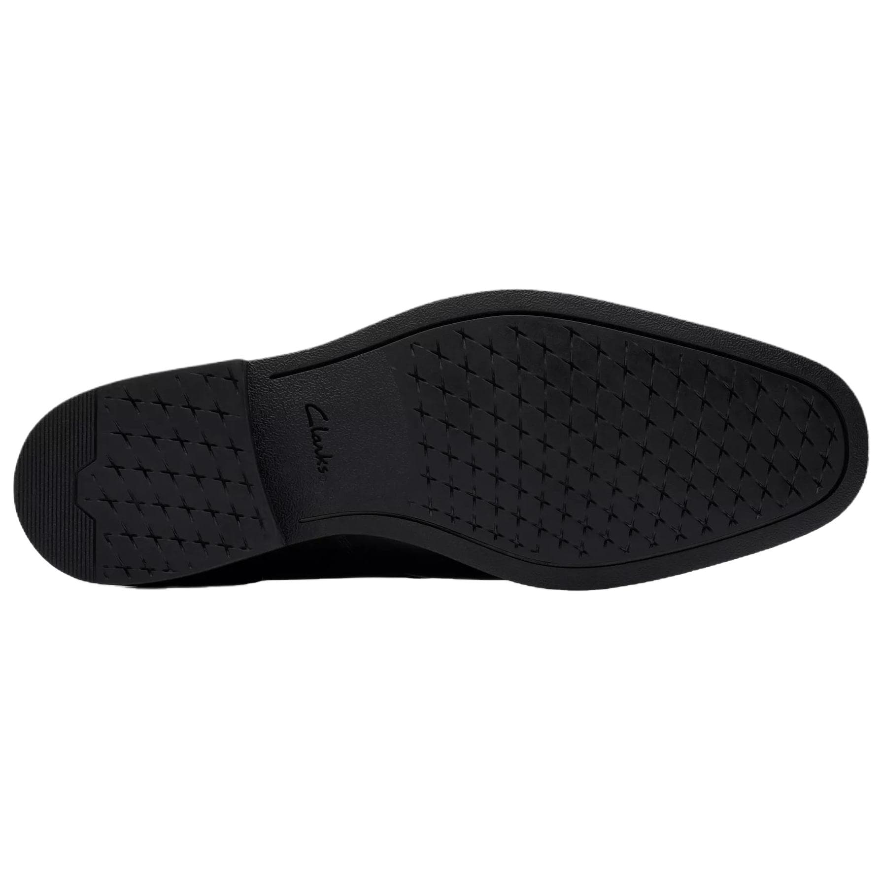 Clarks Paulton Кружево Кожа Мужские Туфли Черные - изображение 6