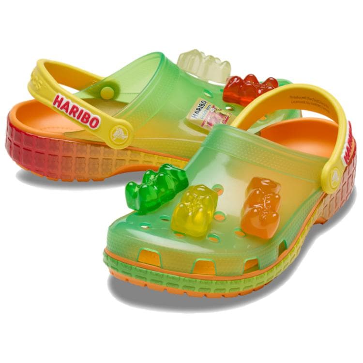 Сабо Crocs x HARIBO Классическая саба резиновая унисекс разноцветная - изображение 4