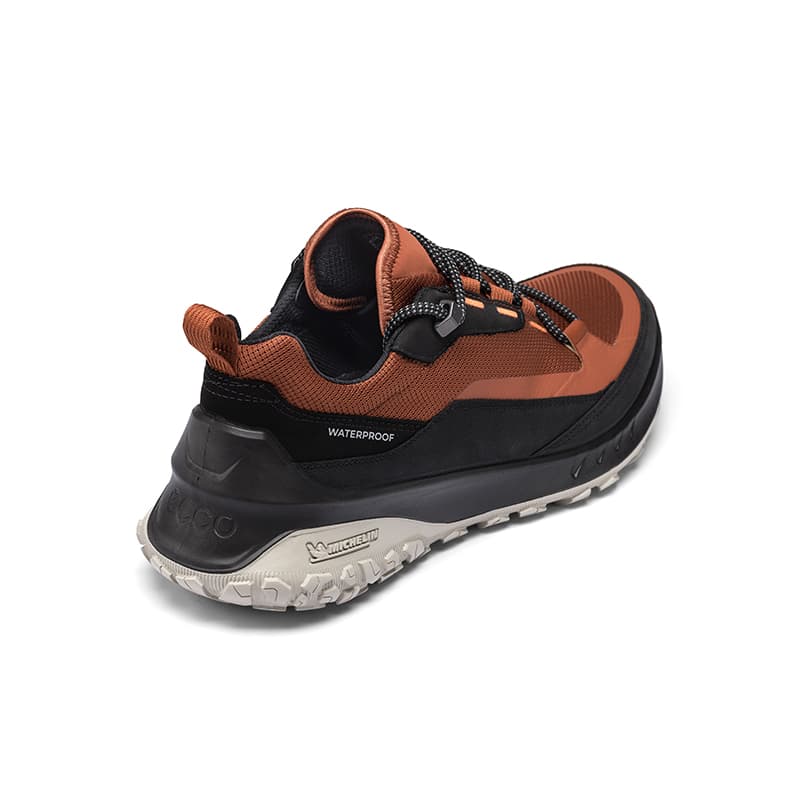 Кроссовки Ecco Outdoor Low Black Brown - изображение 3