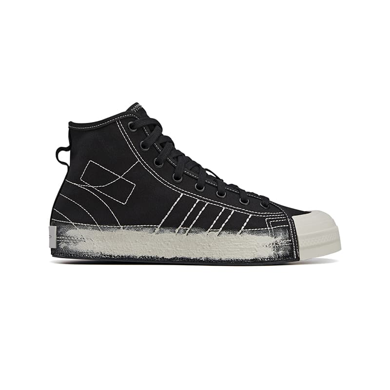 Кеды Y-3 NIZZA HI Удобные модные универсальные Хай-топы Кеды Мужской Черный - изображение 2