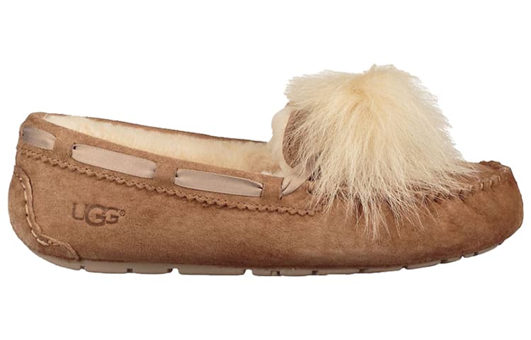 UGG Dakota Pom Pom Brown - изображение 2