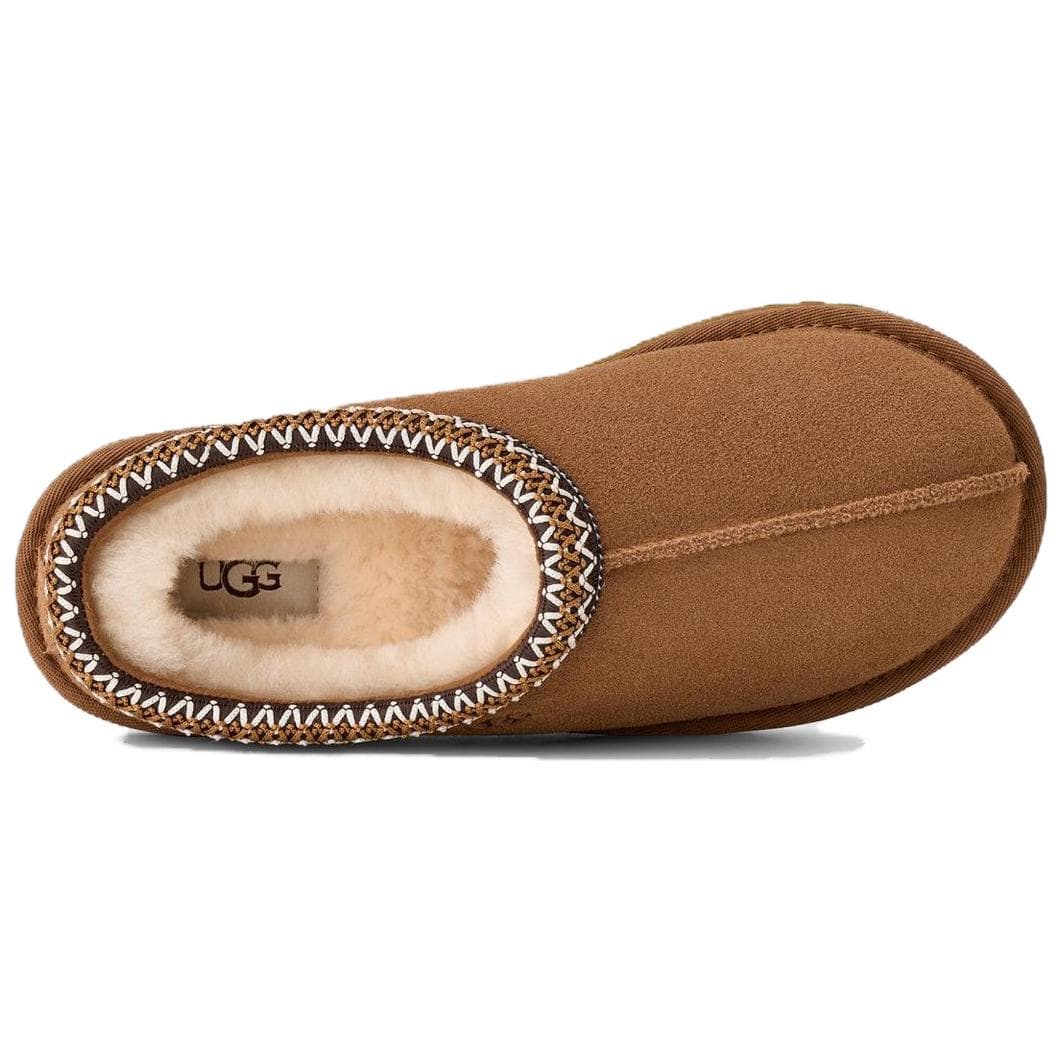 Сандалии UGG Tasman II Коммутирование Удобные Универсальные Флисовые Подкладочные Мюли ЭВА Домашние Тапочки Женские Каштановые - изображение 5