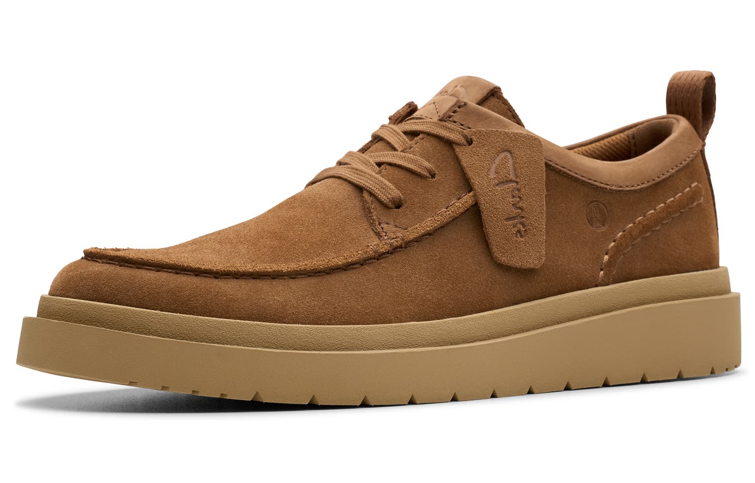 Ботинки Clarks Коровья кожа Повседневная обувь Мужская Темно-коричневый - изображение 2