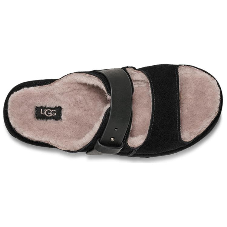 Сандалии UGG Goldenstar Clog Шлепанцы Женские Черные - изображение 5