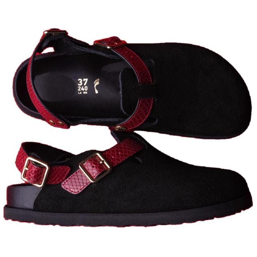 Сандалии Birkenstock Lunar New Year 1774 Tokio Minimalist Closed-Toe Slides Unisex Black Regular - изображение 3